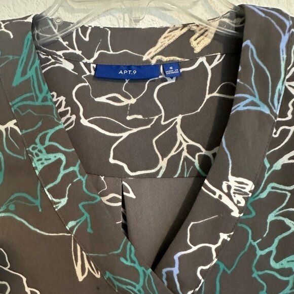 Apt 9 Small Black Blouse - Picture 3 of 3